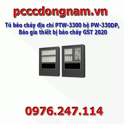 Tủ báo cháy địa chỉ PTW-3300 hệ PW-330DP