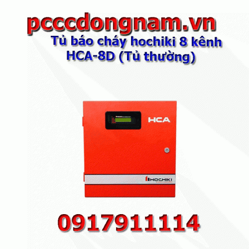 Tủ báo cháy hochiki 8 kênh HCA-8D (Tủ thường)
