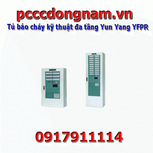 Yunyang YFP multi-storey technical fire alarm cabinet, CNS standard, ISO 9001 2000