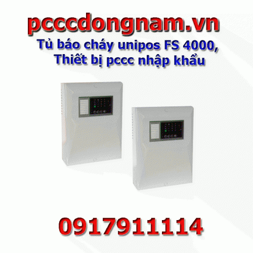 Tủ báo cháy unipos FS 4000, Thiết bị pccc HCM