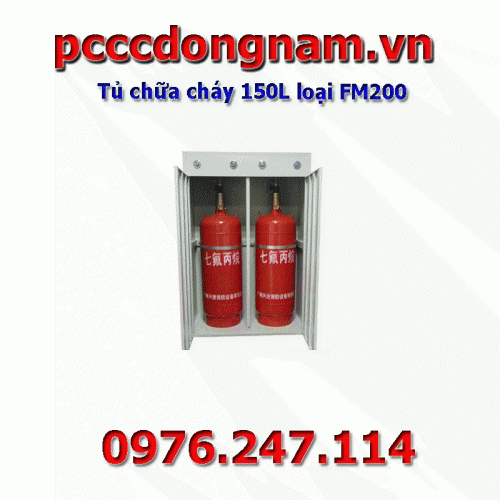 Fire cabinet 150L FM200 type
