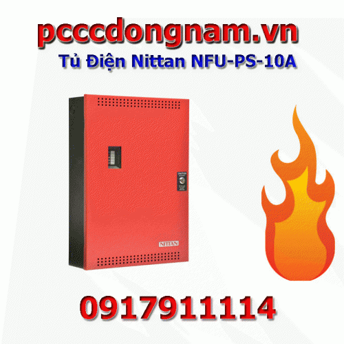 Tủ Điện Nittan NFU-PS-10A ,Cung cấp đầu phun hở Tyco HV14, HV17