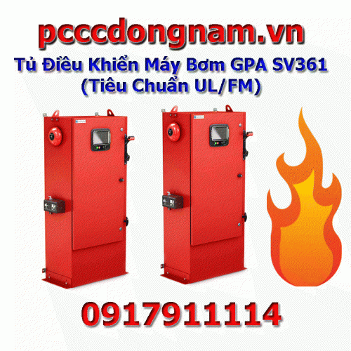 Electric Pump Control Cabinet GPA SV361 UL FM