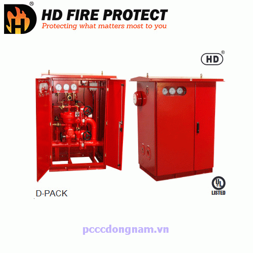 Integrated Deluge Valve HD Fire D-PACK and DSK Integrated Deluge Skid DSK
