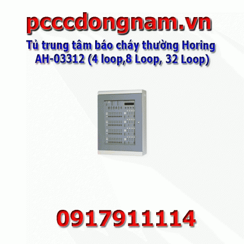 Horing AH-03312 common fire alarm control panel 4 loop 8 Loop 32 Loop