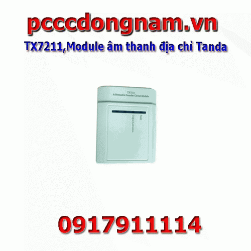 TX7211,Tanda Addressable Audio Module