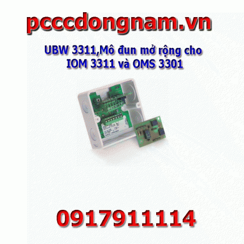 UBW 3311 Mô đun mở rộng cho OM 3311 và OMS 3301