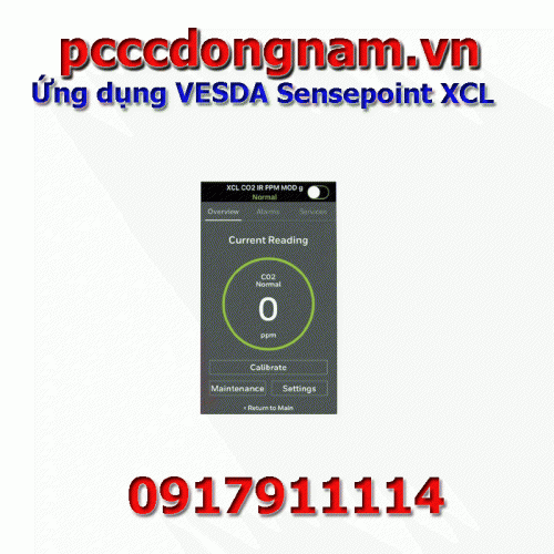 Ứng dụng VESDA Sensepoint XCL