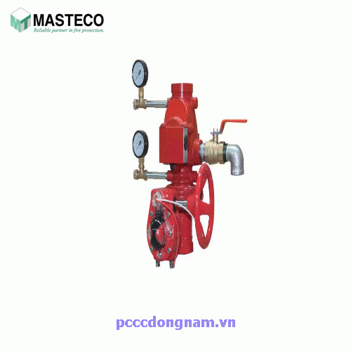 Alarm Valve M-WAV-GR,Butterfly Valve with Masteco