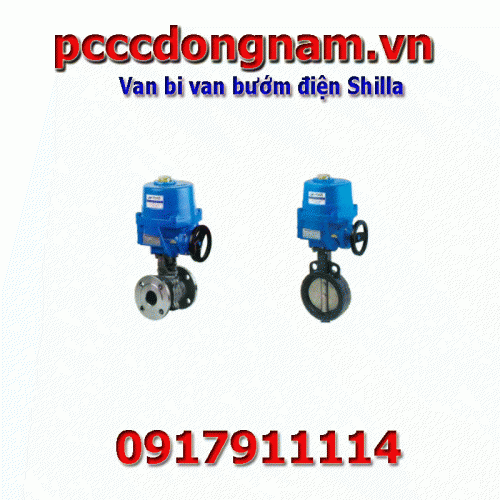 Shilla electric butterfly valve ball valve