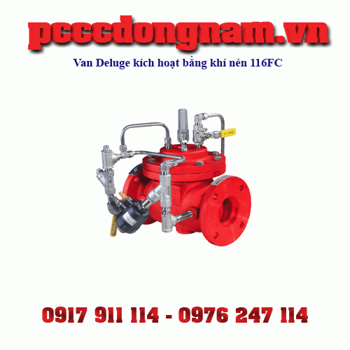 Pneumatically Actuated Deluge Valve 116FC