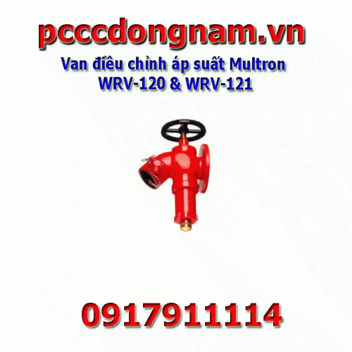 Multron pressure regulator valve WRV-120 and WRV-121
