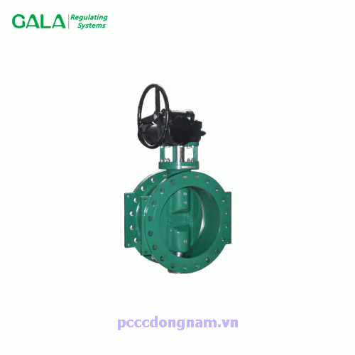 Van GALA 2688, Van bướm lệch tâm mặt bích đôi