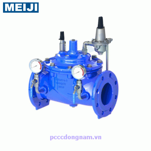 Pressure reducing valve Meiji FIG 1002N PN16/25