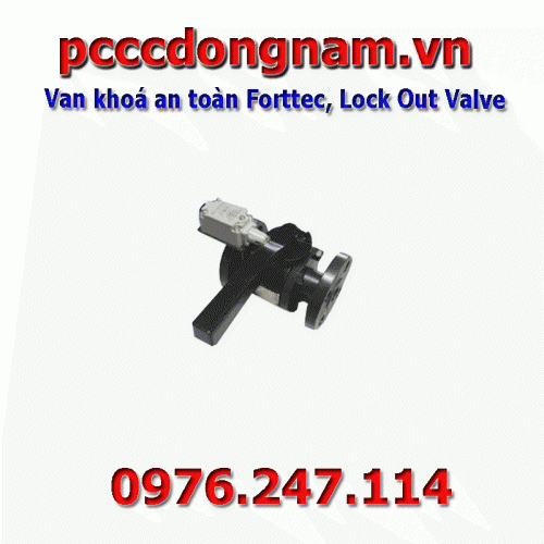 Forttec Safety Lock Valve, Lock Out Valve