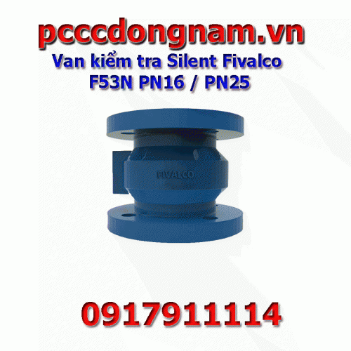 Van kiểm tra Silent Fivalco F53N PN16 / PN25