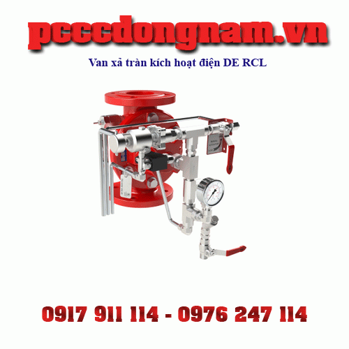 Electrically Actuated Manual Reset Deluge Valve DE RCL
