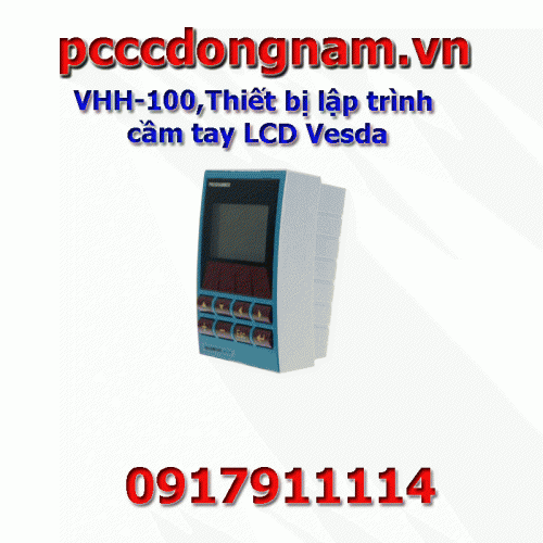 VHH-100,Thiết bị lập trình cầm tay LCD Vesda