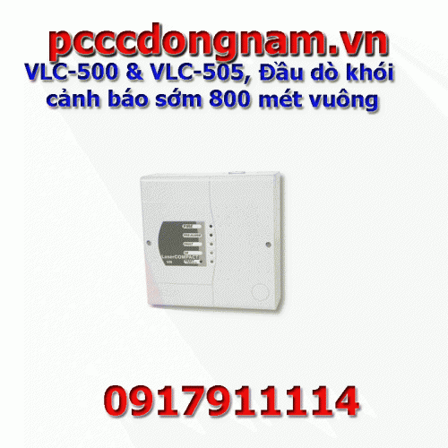 VLC-500 and VLC-505, 800 square meter Early Warning Smoke Detector