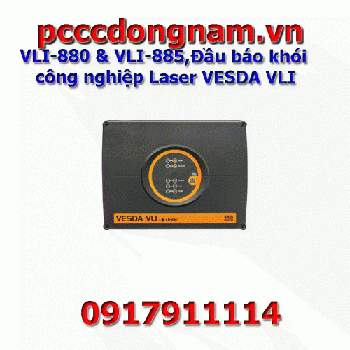 VLI-880 và VLI-885,Đầu báo khói công nghiệp Laser VESDA VLI