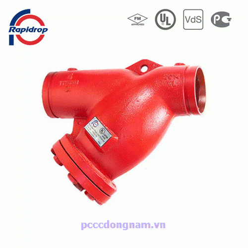 Y Lọc Nối Rãnh Rapidrop YSG Y Tiêu Chuẩn UL