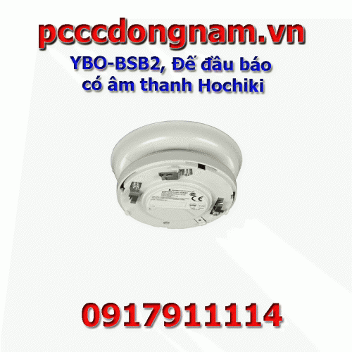 YBO-BS, Đế đầu báo có âm thanh đại chỉ Hochiki