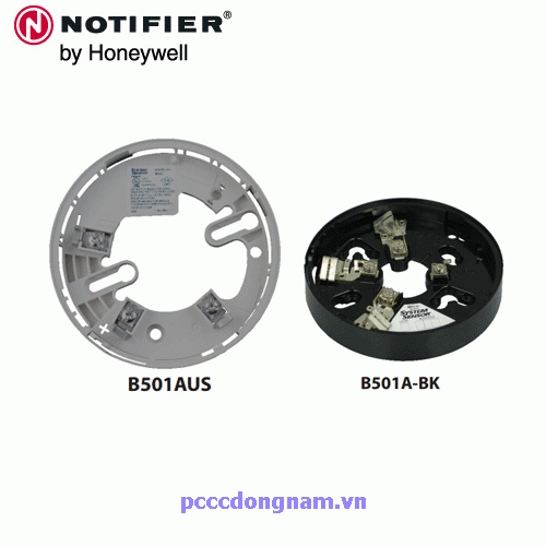 Đế đầu báo địa chỉ Notifier B501AUS và B501A-BK