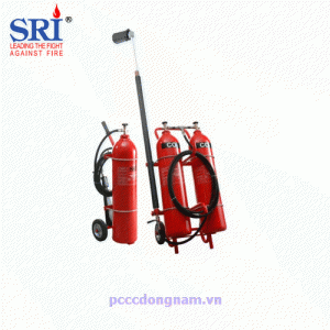 Bình CO2 xe đẩy SRI 10kg 15 kg 20 kg