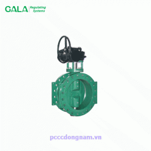 2688H BFV, Van bướm lệch tâm nối đôi mặ bích GALA