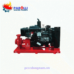 Bảng giá máy bơm động cơ Diesel Parolli PS, Động cơ Weifang China