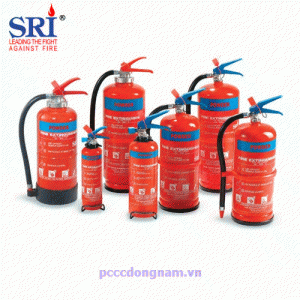 Bình chữa cháy dạng bột SRI Malaysia chuẩn EN3