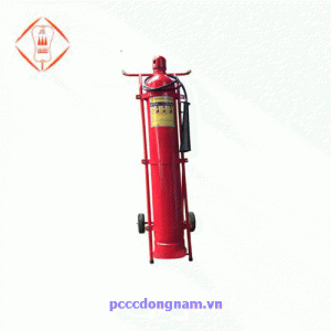 Cart fire extinguisher full of co2 24kg MTT24