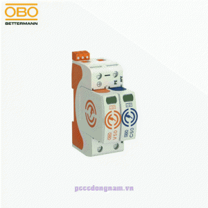 Combination arrester V50 1-pole NPE with FS 150 V