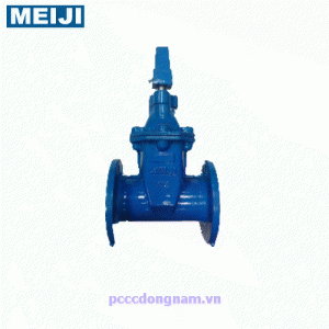 Cấu tạo Van cổng Ty chìm tay vặn Meiji BS 5163