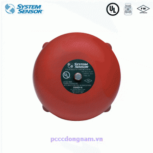 Fire alarm bell 6 inches 24VDC, system sensor SSM24-6