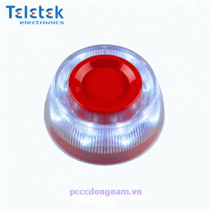 Còi đèn địa chỉ Teletek SensoIRIS WSST IS EN54-23