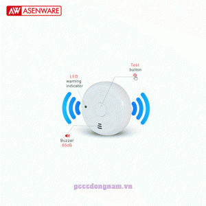 Đầu báo khói Wifi độc lập AW-D611W 