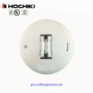 HCS24PCW, Còi và đèn báo cháy Hochiki Gắn Trần màu trắng 24VDC
