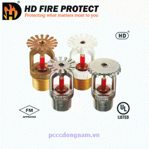 HD Fire Protect, HD102 and HD202 Fire Nozzles UL FM