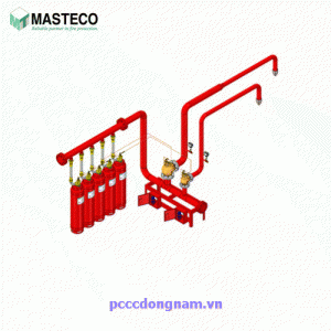 FM200 Masteco Fire Extinguishing System, Piston Flow System (KFI)