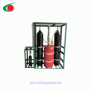 FM200 fire suppression system 90L 1250kg M³ 50