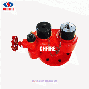 Họng tiếp nước Breeching 2 cửa vào CHFIRE CH20-04