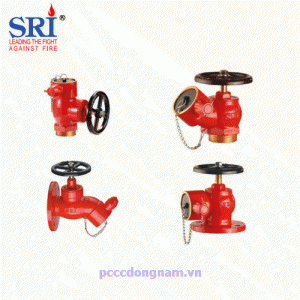 Họng tiếp nước khô SRI mũi thẳng