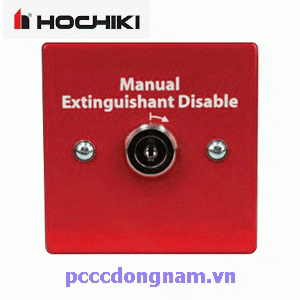 HCVR-DS Fire Extinguishing System Disabling Lock