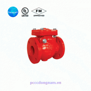 KVS-1151, Van pccc 1 chiều cánh lật chuẩn UL FM