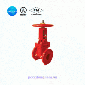 KVS-4150,Van Cổng Ty chìm chuẩn UL FM