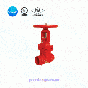 KVS-4153 Van cổng nối rãnh chuẩn UL FM