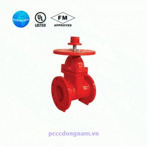 KVS-4154,Van cổng ty chìm mặt bích