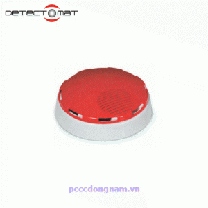 Addressable fire alarm loudspeaker E g flat type