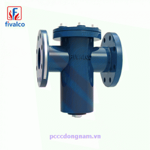 Lọc dạng giỏ kết nối mặt bích Fivalco F73 PN16 PN25